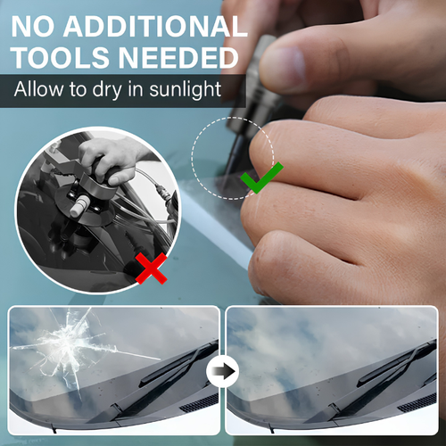 CADMUS GlassFix — Windshield Chip & Crack Repair Kit