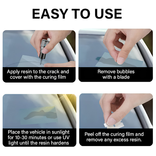 CADMUS GlassFix — Windshield Chip & Crack Repair Kit